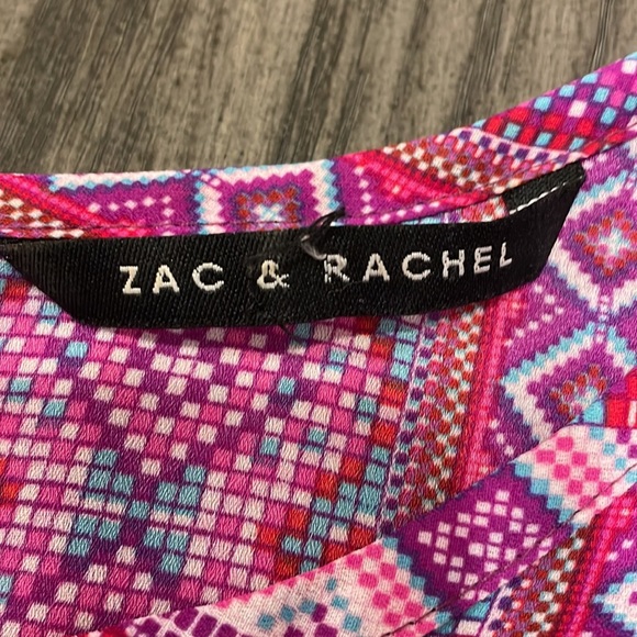 Zac & Rachel sleeveless blouse size L/XL - Picture 4 of 6